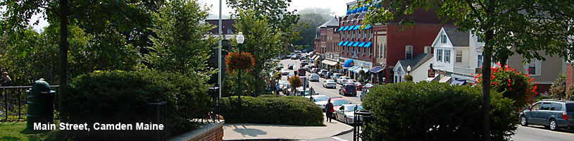 Main Street in Camden Maine